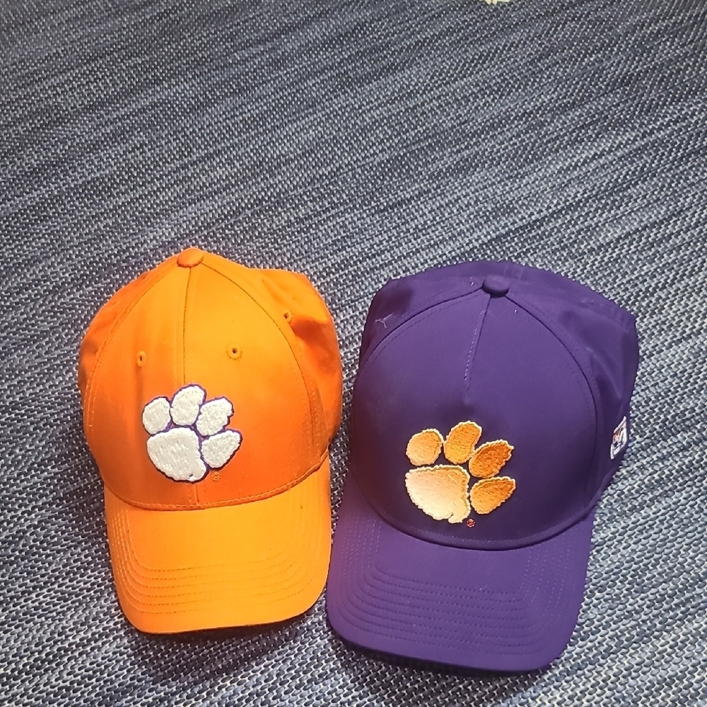 Clemson Tigers Orange and Purple Caps
